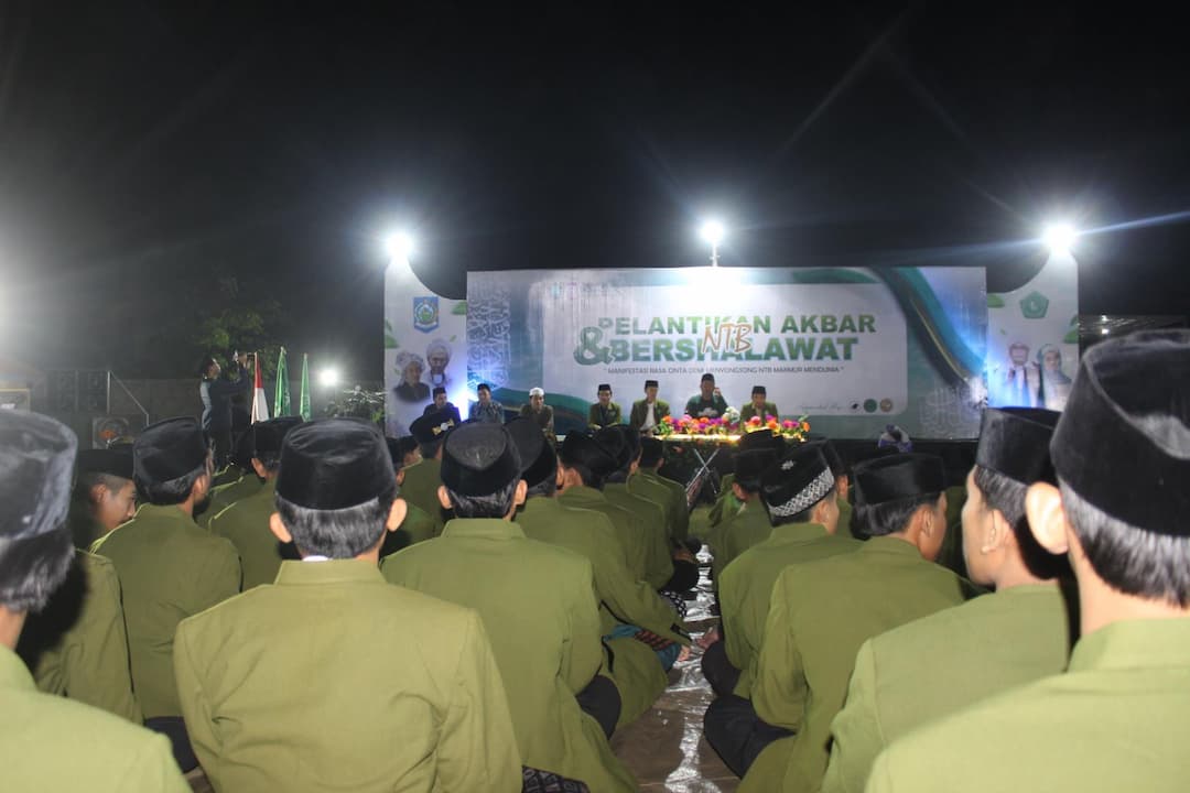Pelantikan akbar & NTB bersholawat
